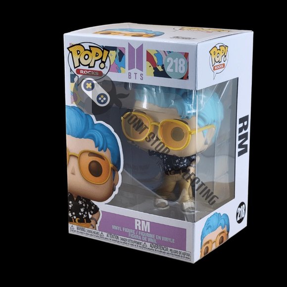 Funko Pop! Rocks: BTS Dynamite #218 - RM - Picture 1 of 2